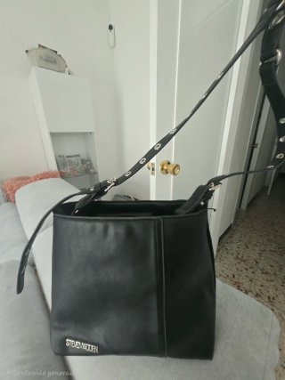Bolso bandolera Steve Madden negro