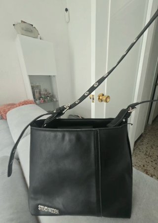 Bolso bandolera Steve Madden negro