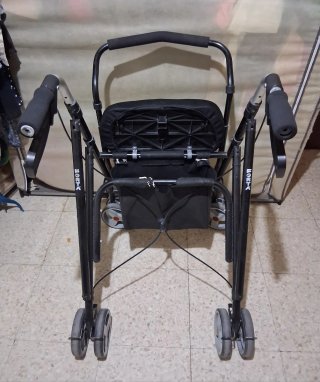 Andador Carrito Plegable con Asiento