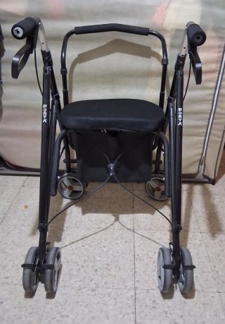 Andador Carrito Plegable con Asiento