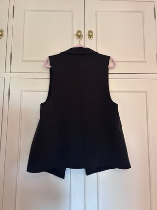 Chaleco negro de vestir