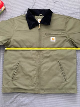 Chaqueta Carhartt Detroit rework VerdeKaki talla M