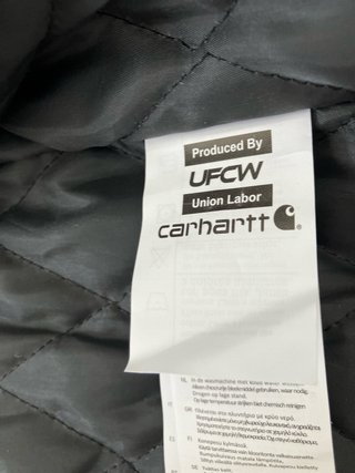Chaqueta Carhartt Detroit rework VerdeKaki talla M