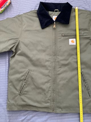 Chaqueta Carhartt Detroit rework VerdeKaki talla M