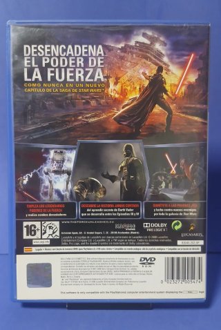 Caja y manual Star Wars El Poder de la Fuerza PS2