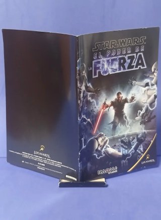 Caja y manual Star Wars El Poder de la Fuerza PS2