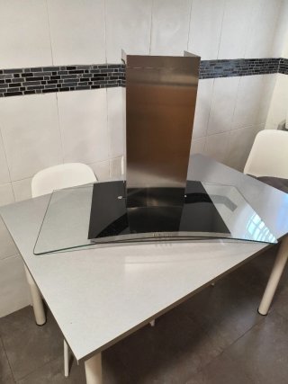 Campana extractora cocina acero inoxidable