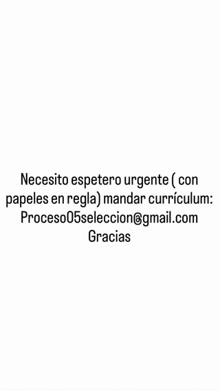 Busco espetero