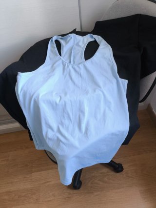 Camiseta tirantes azul