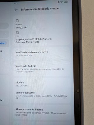 Tablet Xiaomi Redmi Pad SE 11 negra
