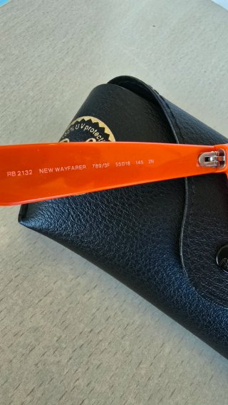 Gafas de Sol Ray-Ban RB2132 Azul Naranja