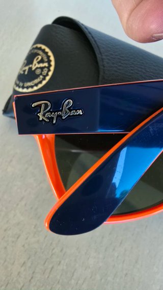 Gafas de Sol Ray-Ban RB2132 Azul Naranja