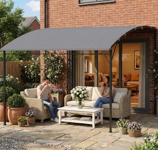 Pérgola de pared 2,8x3,8m