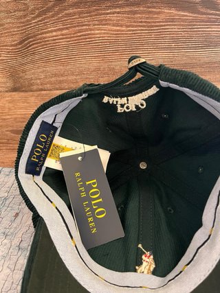 Gorra Polo Ralph Lauren Corduroy Verde