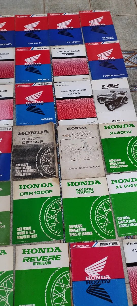 Manuales Taller Honda Motos