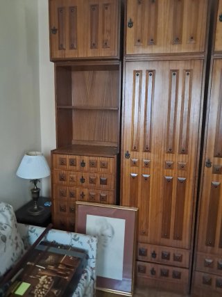 Dormitorio completo madera