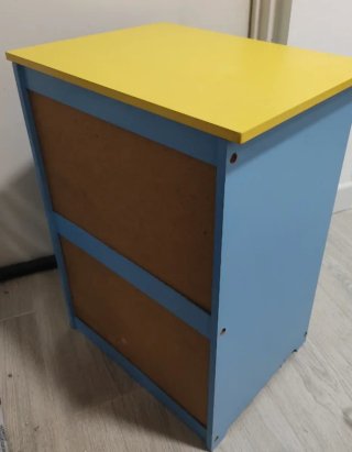 Mueble cajonera infantil madera