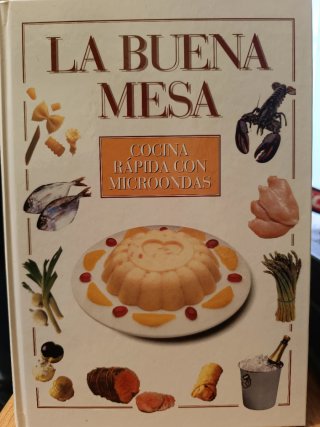 Libros de cocina " La buena mesa"