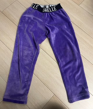 Tuta bambina Gaelle Paris ciniglia viola