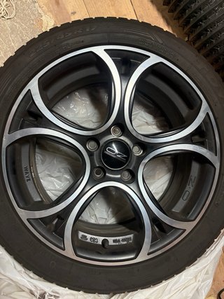 Se venden Llantas OZ 17 5x112 Grupo vag