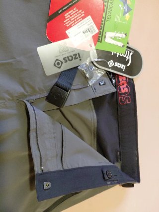 Pantalón corto montaña hombre IZAS gris