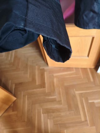 Pantalón da sci nero taglia M