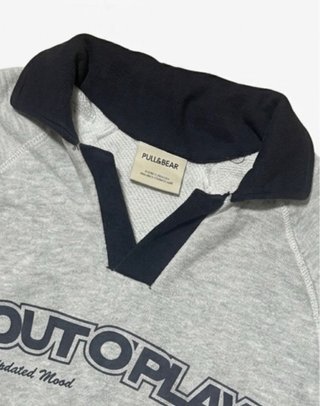 Conjunto Sudadera y Vaquero Gris