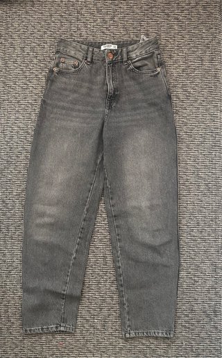 Conjunto Sudadera y Vaquero Gris