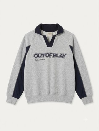 Conjunto Sudadera y Vaquero Gris