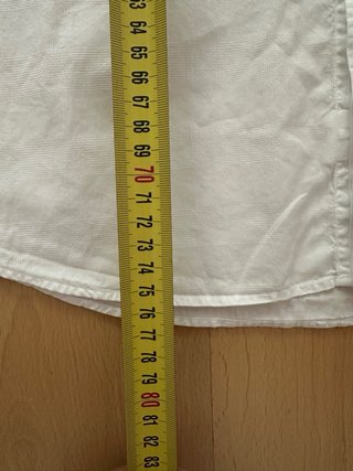 Camisa Slim Fit Blanca L Massimo Dutti