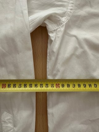 Camisa Slim Fit Blanca L Massimo Dutti