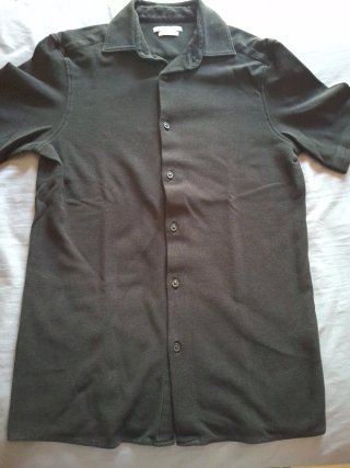 Camicia Zara uomo nera taglia M