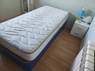 2Canapé + 2Colchón 90x190+regalo sabanas