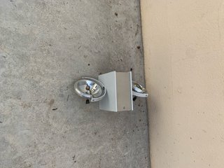 Aplique de pared doble plateado