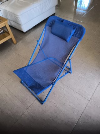 Hamaca azul para niñ@s