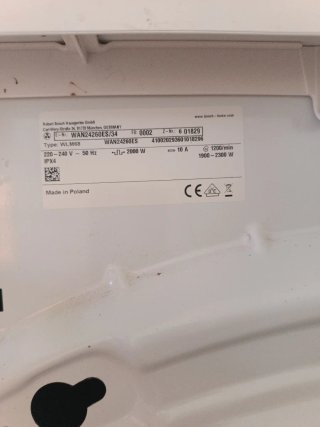 Lavadora Bosch Serie 4 VarioPerfect