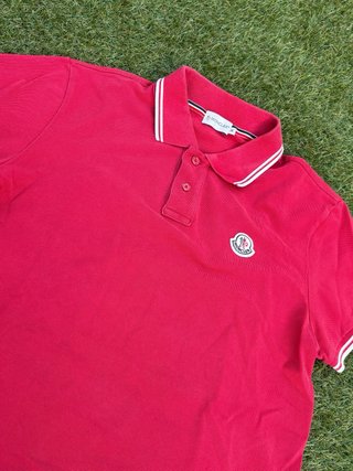 Polo Moncler Rosso