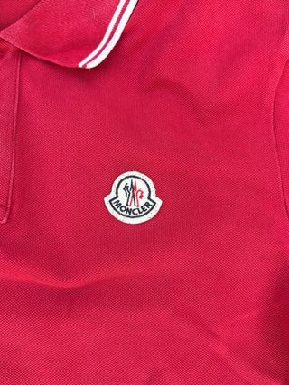 Polo Moncler Rosso