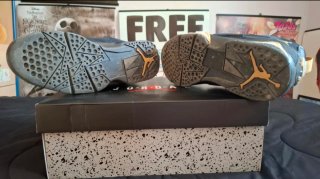 Jordan MVP 92 Scarpe Nere Oro