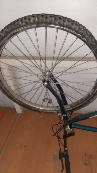 Rueda Delantera Bicicleta Montaña de 26"