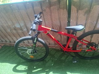 Bicicleta niño montaña Rockrider