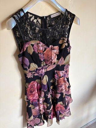 Vestito Rinascimento floreale taglia S