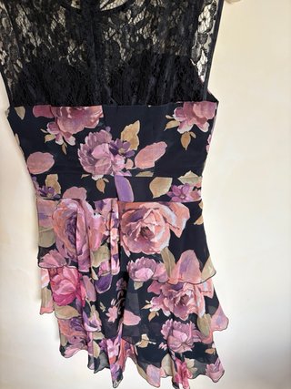 Vestito Rinascimento floreale taglia S