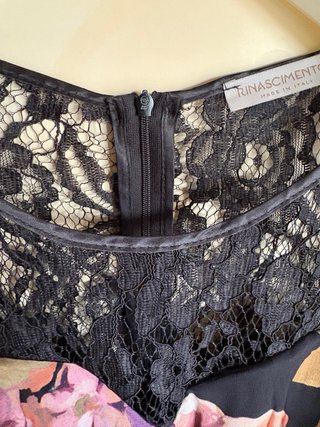 Vestito Rinascimento floreale taglia S