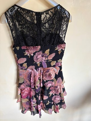Vestito Rinascimento floreale taglia S