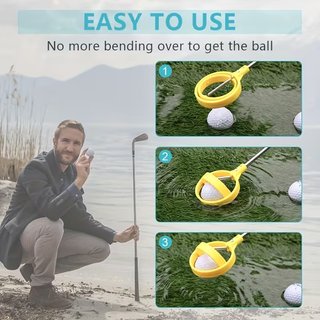 Palo recogepelotas golf 2,5m NUEVO