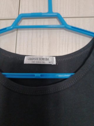 Camiseta tirantes niña gato brillante, talla M-L