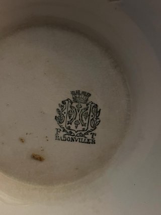 Zuppiera antica in ceramica