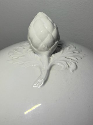 Zuppiera antica in ceramica