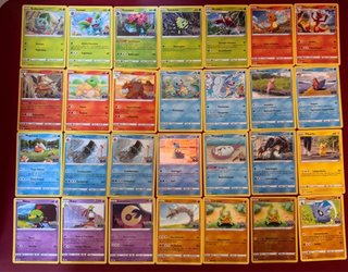 Lotto carte Pokemon GO